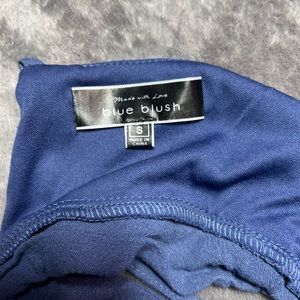 Blue blush Halter top and Shorts